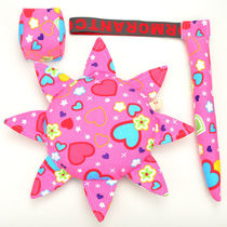 Children handmade flying disc material Three sets of cloth art Soft flying saucer Kindergarten Parenting Outdoor Handmade Sandbag Tail