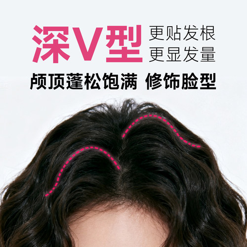 崔娅蛋卷头卷发棒36mm蛋卷棒法式深v水波纹持久定型蛋蛋卷夹神器 - 图1