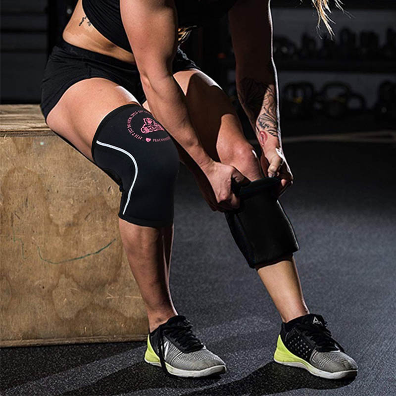 PeachHunter 健身运动护膝深蹲硬拉举重力量训练膝盖半月板男女 - 图2
