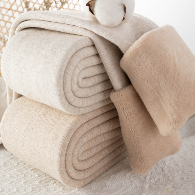 秋冬季女生加绒连裤袜500g条纹棉裤 奈玛奥连裤袜/打底袜