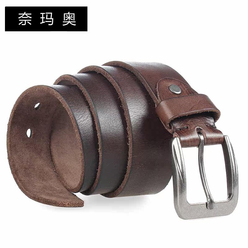 奈玛奥青年手工百搭牛仔裤带皮带 奈玛奥腰带/皮带/腰链
