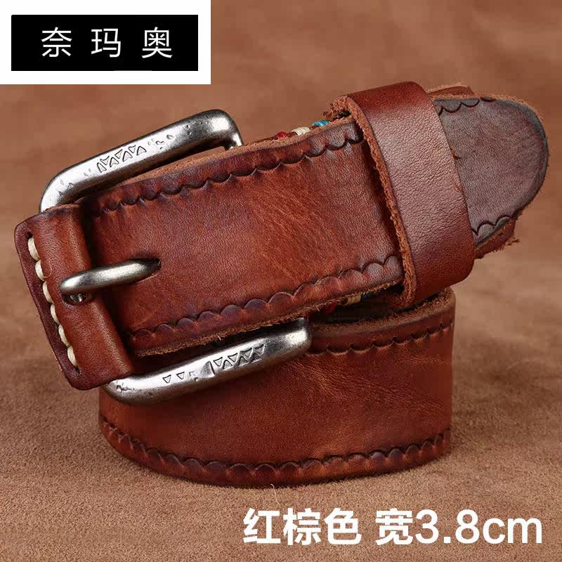 奈玛奥2018新款春季休闲真皮腰带 奈玛奥腰带/皮带/腰链