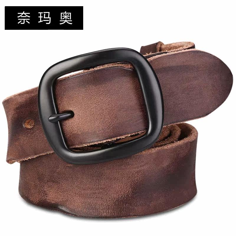 奈玛奥2018新款春季男士牛皮腰带 奈玛奥腰带/皮带/腰链