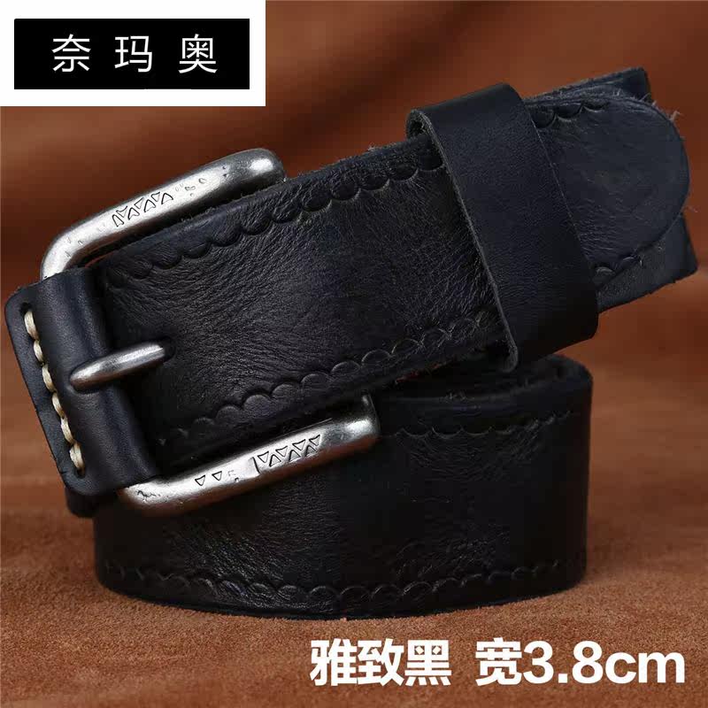 奈玛奥2018新款春季休闲真皮腰带 奈玛奥腰带/皮带/腰链