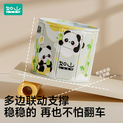 如山宝宝折叠浴盆家用泡澡桶