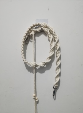 手工编织diy替换包带棉绳高街