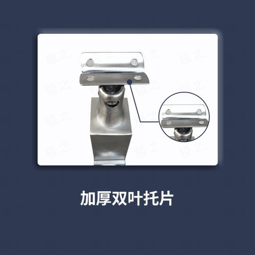 304不锈钢立柱玻璃楼梯扶手阳台栏杆室内室外护栏家装仿木pvc围栏 - 图0
