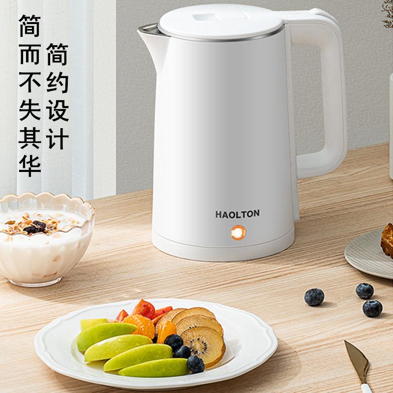 烧水壶电热自动断电家用恒温茶壶 水生物电热水壶