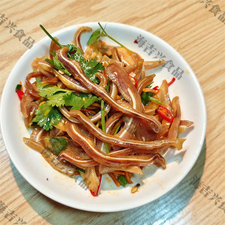 聚源厨道凉拌猪耳餐厅食材熟食猪耳朵切片卤猪耳丝冷冻半成品150g_虎窝淘