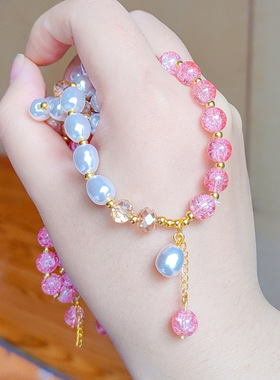 厂家直销学生闺蜜简约小清新手串