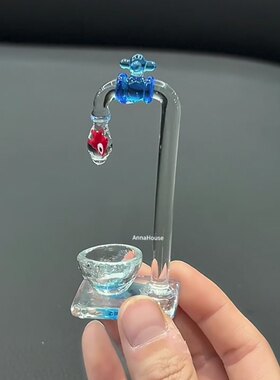 琉璃水龙头桌面摆件创意