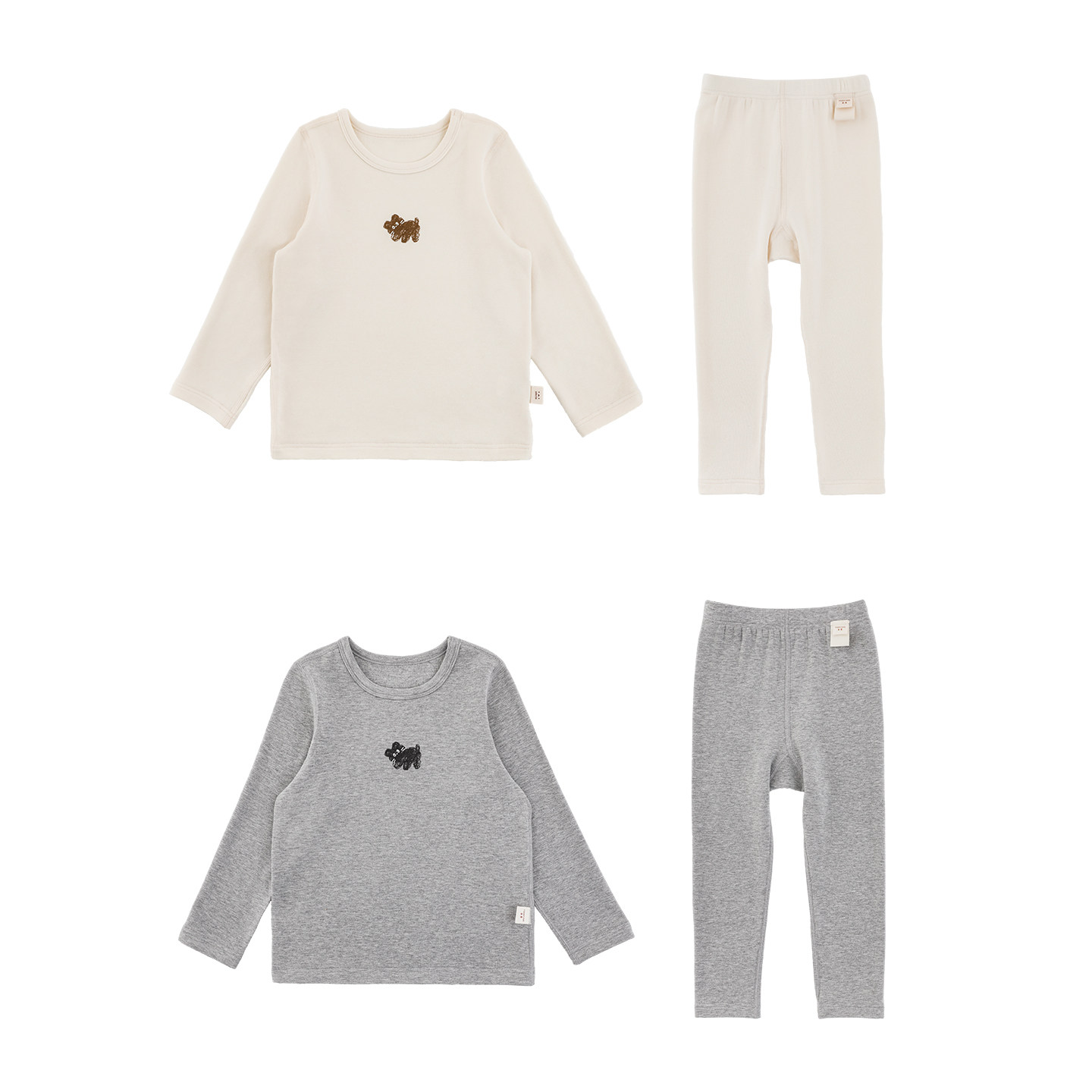 幼悠男童小狗印花家居服套装冬季童趣可爱包边圆领保暖睡衣两件套,淘宝优惠券,粉丝福利购,淘宝优惠卷