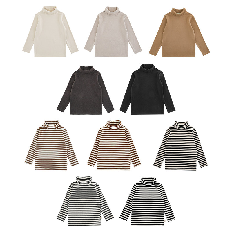 幼悠男童2025新款长袖高领双面绒打底衫冬季时尚休闲百搭儿童内搭,淘宝优惠券,粉丝福利购,淘宝优惠卷