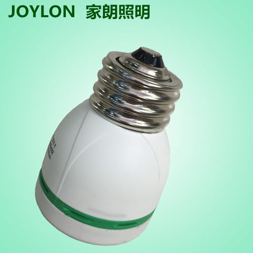 E40灯头E27转E40灯头转换灯头灯座灯头转换器镀镍耐高温灯头大头 - 图1