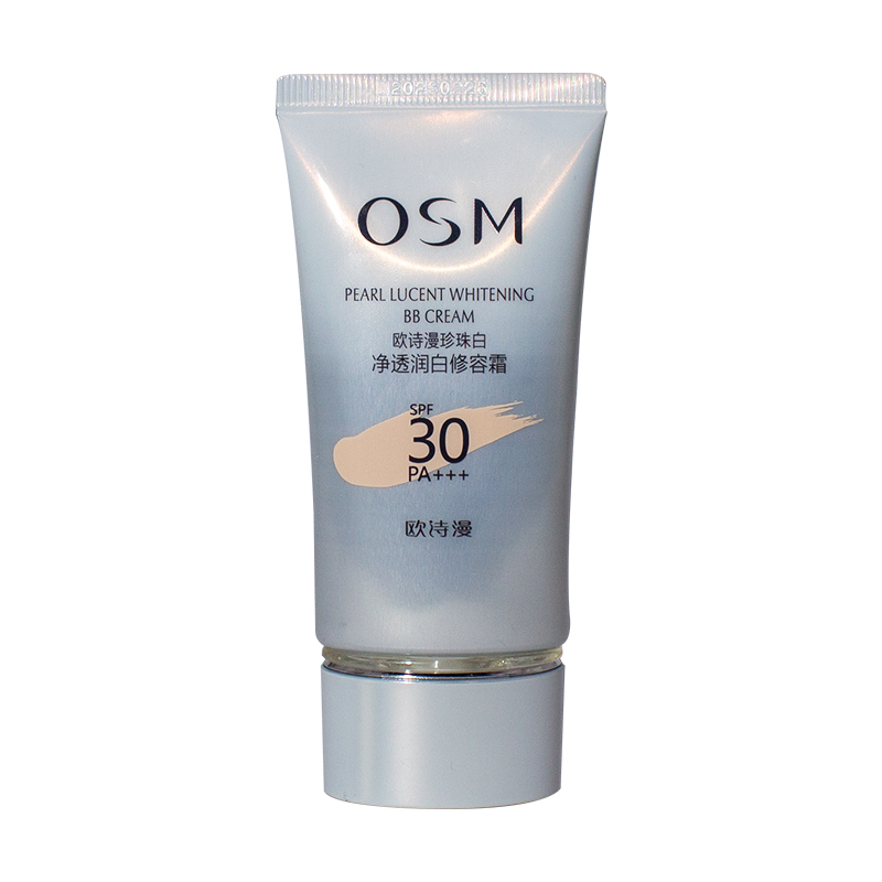 OSM欧诗漫珍珠白修容霜防晒BB霜SPF30遮瑕裸妆保湿素颜霜正品女 - 图3