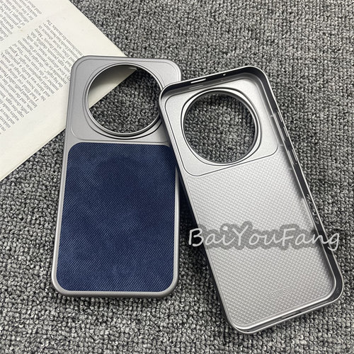 秒变牛仔纹拼接金属感亚克力适用于荣耀Magic8手机壳magic8pro电镀PC硬壳内置Magsafe磁吸高级感潮流ins男女 - 图3