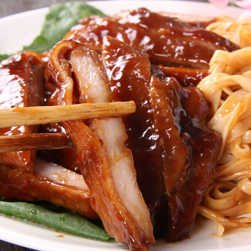 正大日式照烧鸡腿排　中粮日式照烧鸡腿排100克*10片装冷冻照烧鸡 - 图1