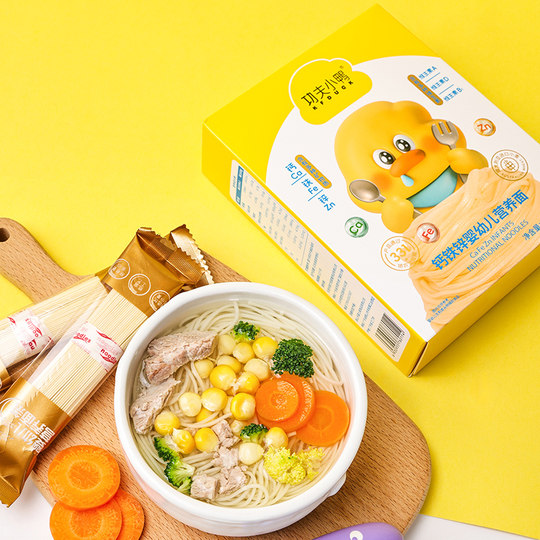 Säuglings-Kalzium-Eisen-Zink-Obst- und Gemüse-Babynudeln in Schachteln