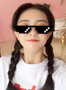墨镜蹦迪装备大佬夜店马赛克眼镜