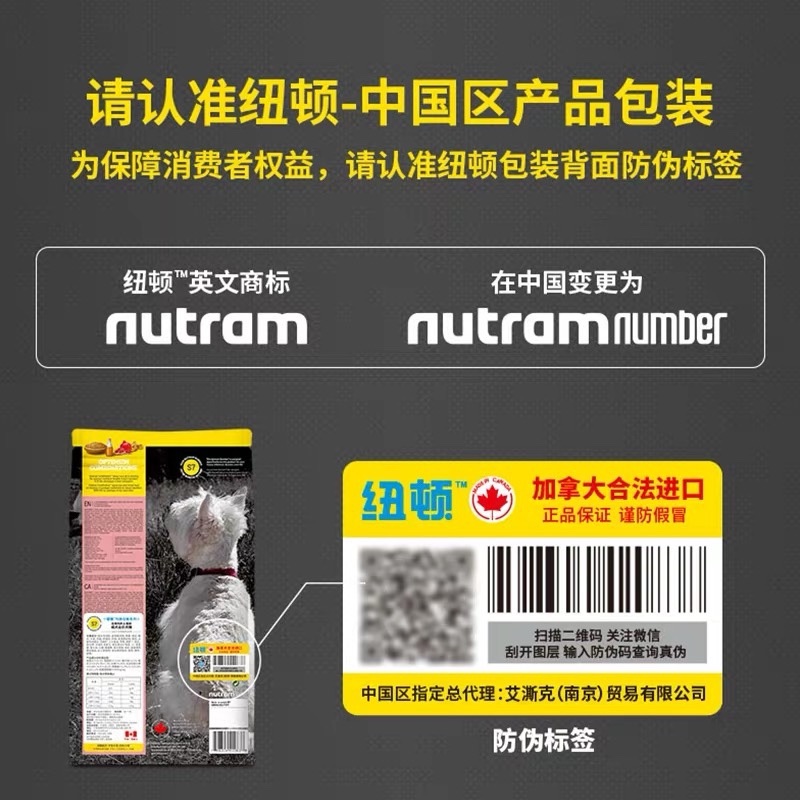 二咪同款宠物泰迪比熊去泪痕纽顿进口T27低敏无谷T28三文鱼狗粮-图2