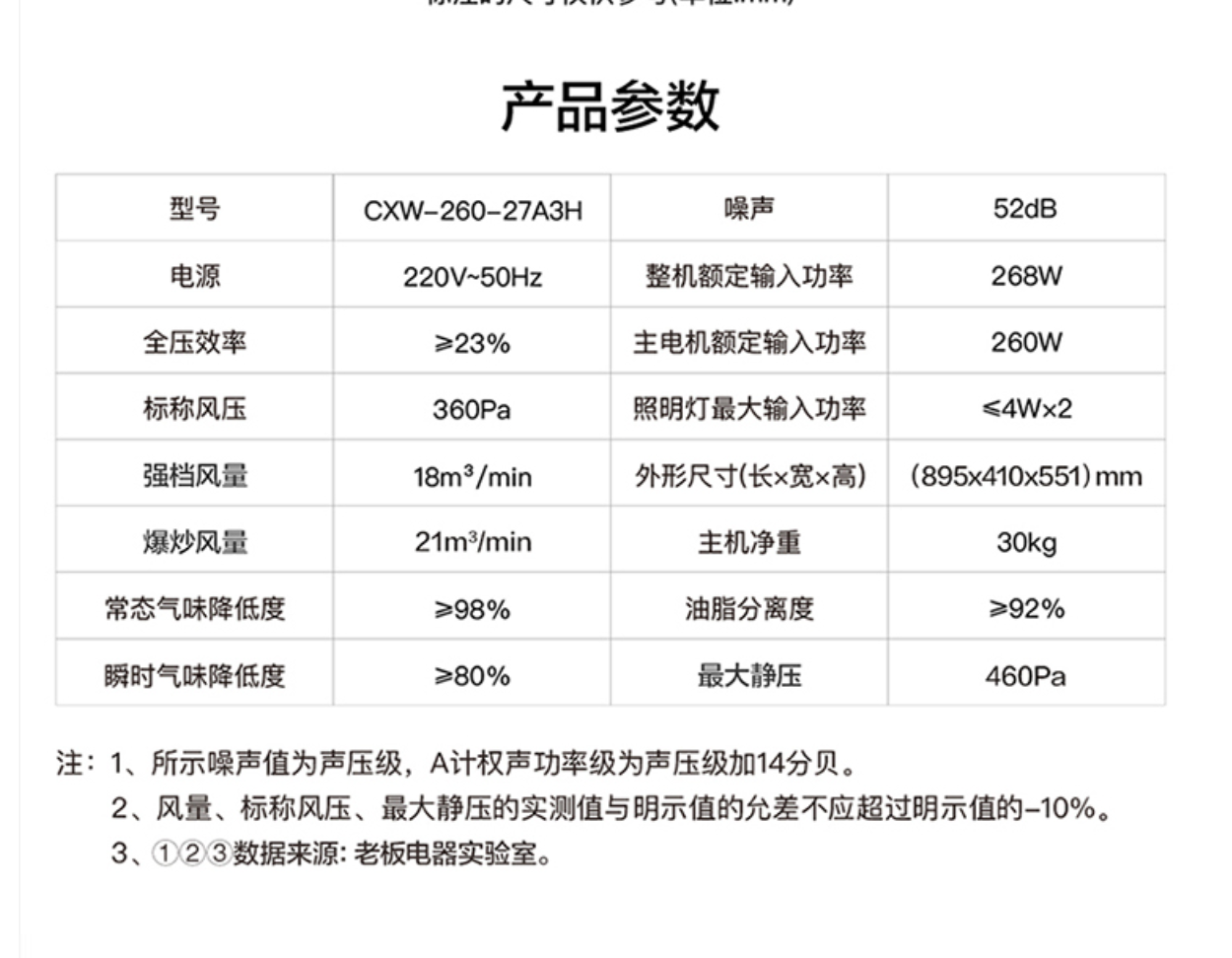 Robam/老板27A3H+37B6A/57B2/57B6D油烟机侧吸式油烟机燃气灶套餐 - 图2