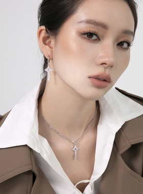 abyb charming 联名款真相之钥系列梦境之门项链耳环百搭个性