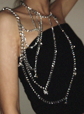 My Rosebar官方原创2024夏季新款高级感极蝴蝶芒星肩链合集