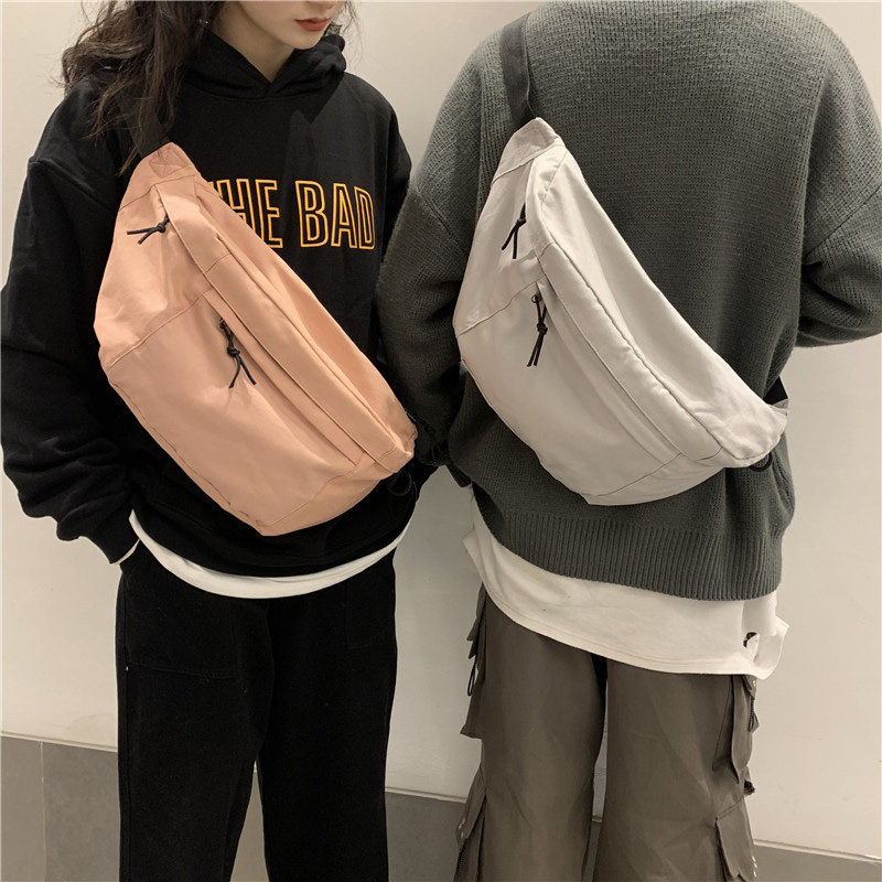 王一博同款大容量机能胸包 仟仁狮男士包袋