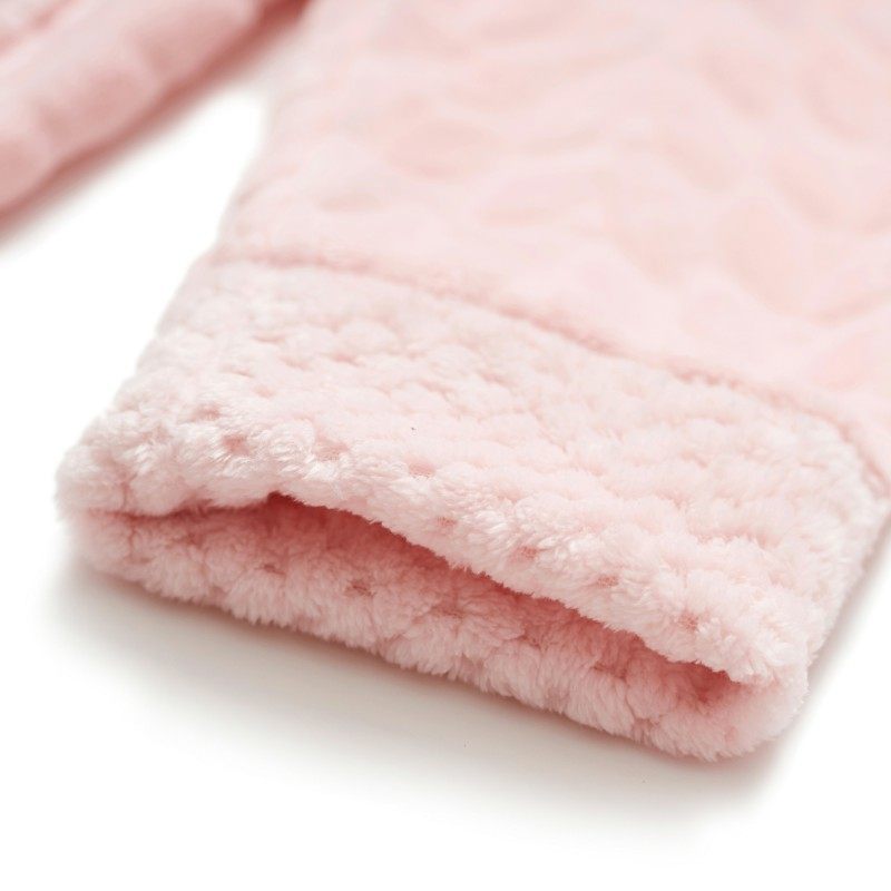 三枪清仓珊瑚绒秋冬剪花菠萝格睡衣 三枪outlets店睡衣/家居服套装