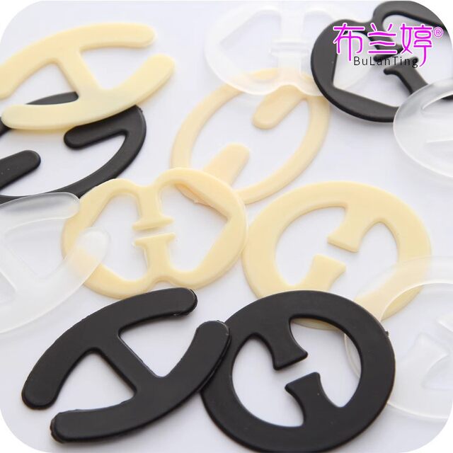Underwear shoulder ສາຍປັບ buckle hook ປຸ່ມ dress bra vest suspender skirt ຄົງປັບຄວາມງາມກັບຄືນໄປບ່ອນ buckle