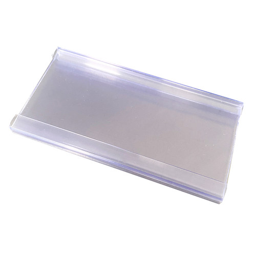 塑料标签牌超市价格牌透明铁片挂钩牌双线卡套插片标识牌零食标牌 - 图3