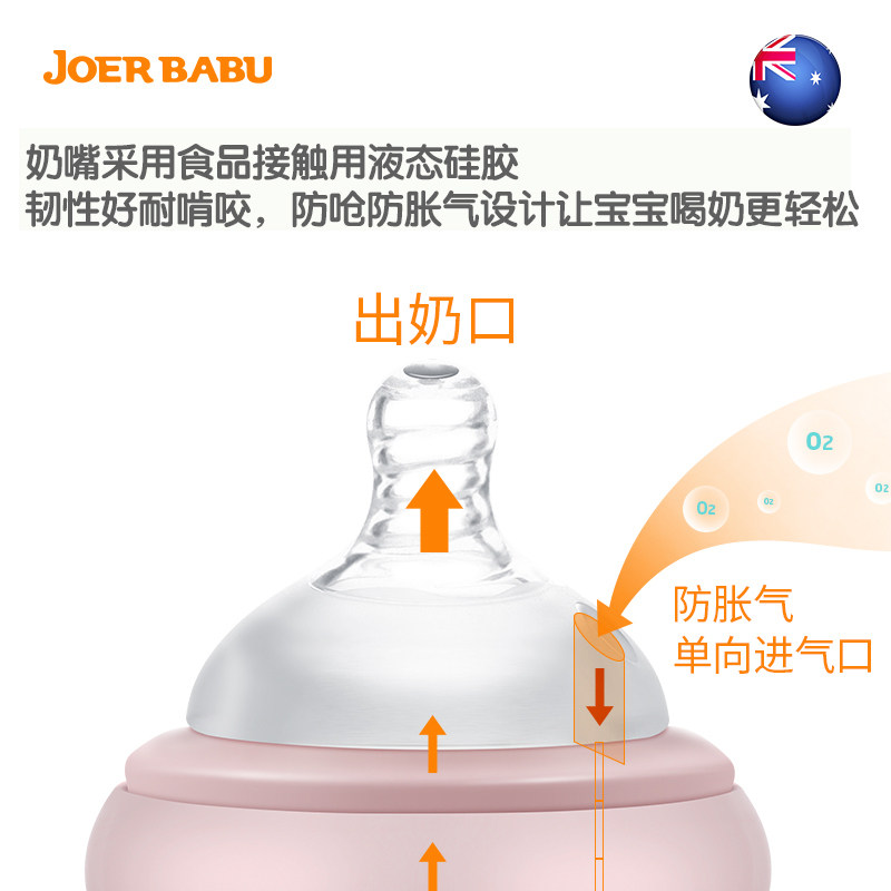 小袋鼠巴布大宝宝ppsu新生仿奶瓶 小袋鼠巴布奶瓶