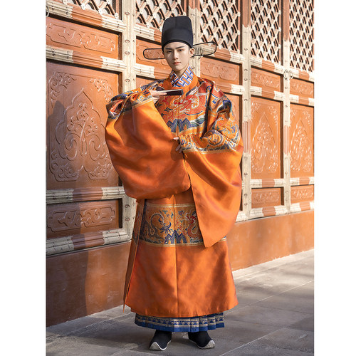 布许原创平翅乌纱帽明制圆领袍飞鱼服配帽汉服帽结婚婚礼新郎帽子 - 图2