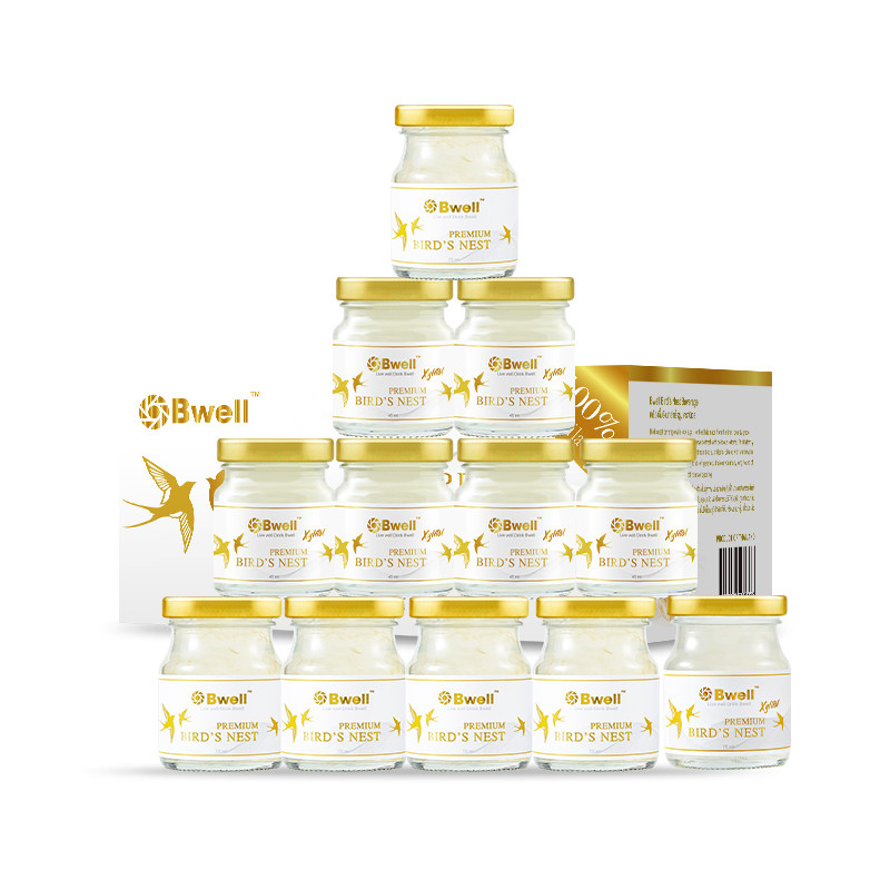 泰国bwell无糖冰糖即食正品瓶燕窝 Bwell海外即食燕窝