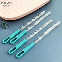 Bottle sucker brushed baby baby water glass cleaning small brush suit lengthened hose cleaning special coarse suction change brush