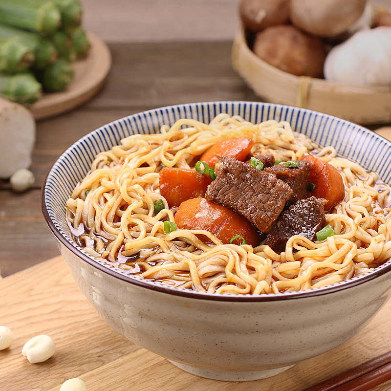 精力沛纯麦面鸡蛋面碱面条干面饼非油炸方便速食送礼袋装1.82kg