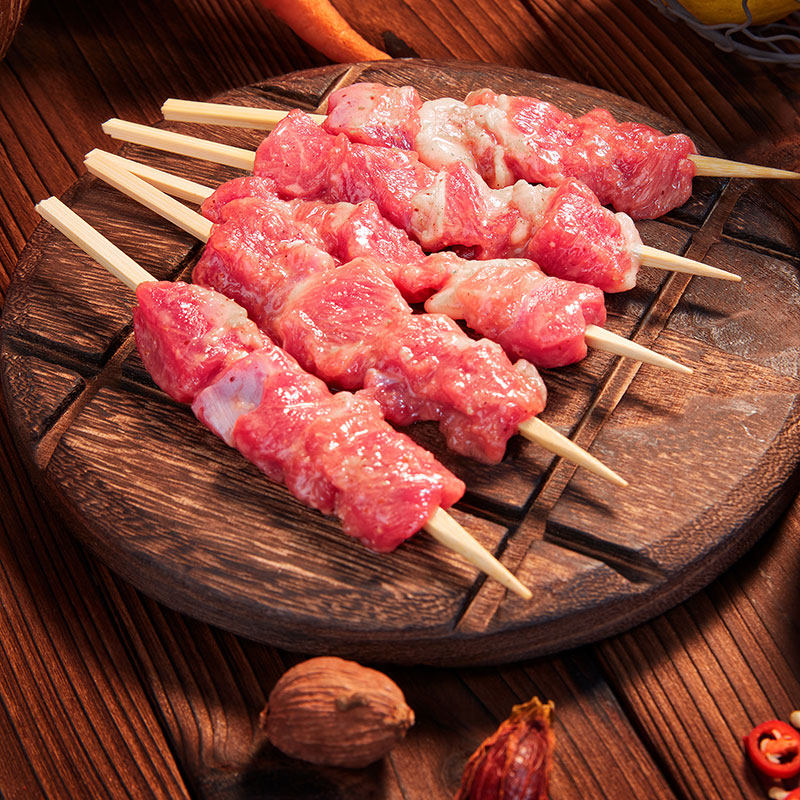 宁鑫盐池滩羊肉串烧烤食材半成品50串新鲜纯肉串制户外烤宁夏羊肉,淘宝优惠券,粉丝福利购,淘宝优惠卷