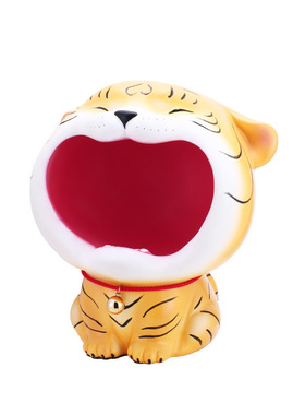 老虎收纳摆件生日礼物客厅装饰品高档次桌面钥匙玄关轻奢小吉祥物