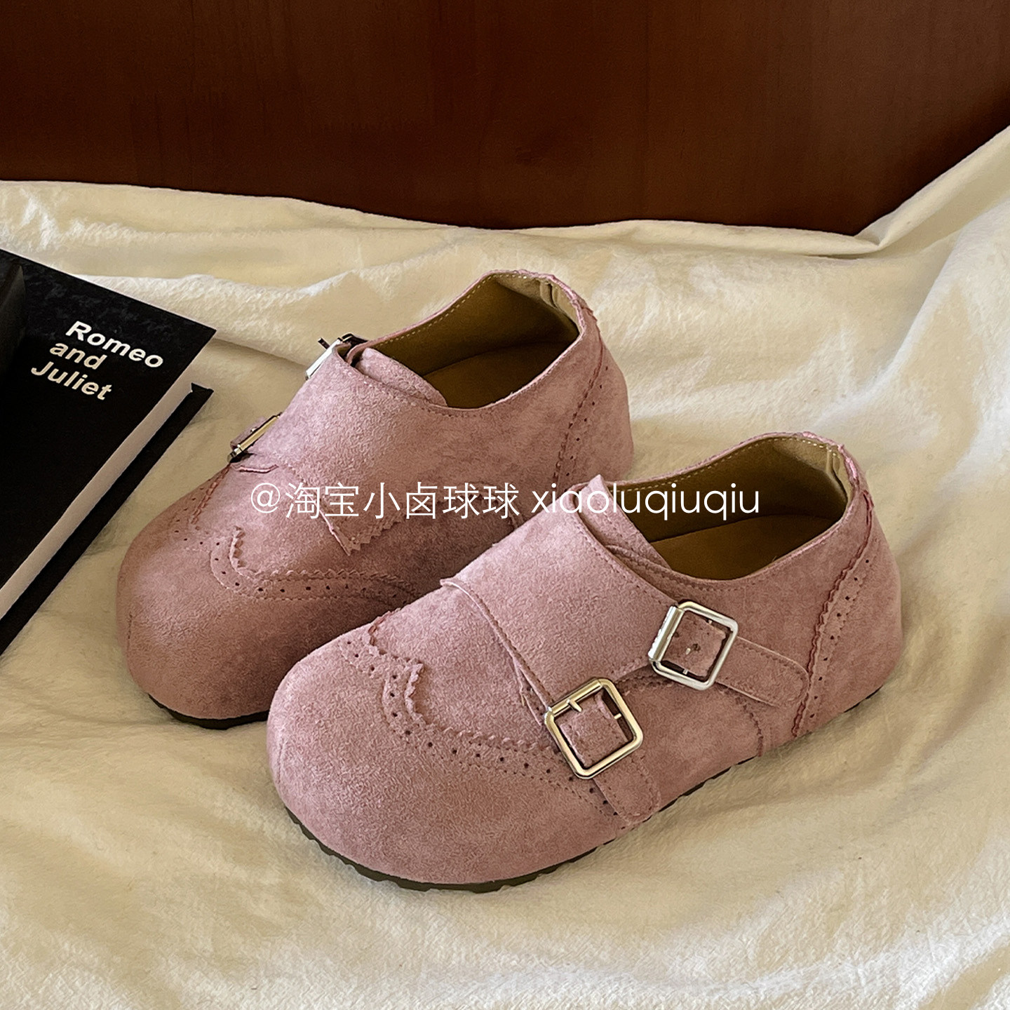 小卤球球超火勃肯鞋厚底板鞋2026年春季新款鞋子女小个子显高单鞋,淘宝优惠券,粉丝福利购,淘宝优惠卷