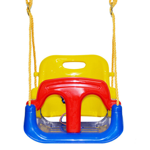 儿童秋千室内单杠摇篮家用塑料吊椅宝宝室外玩具简易户外庭院挂钩 - 图3