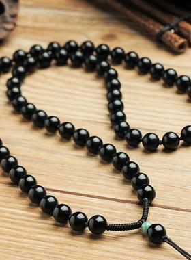 原创设计天然玛瑙项链男女款