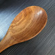 Korean imported wooden spoon wooden Korean 30cm soup spoon