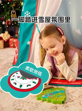 Hape恐龙花园帐篷儿童宝