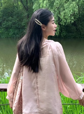 绝美~INS博主同款椭圆发夹