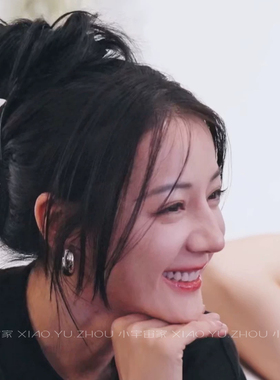 迪丽热巴花儿少年同款黑色抓夹