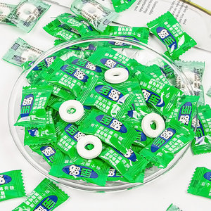 雀巢宝路薄荷糖有个圈圈清新口气老式非强劲清凉味糖果商用网红