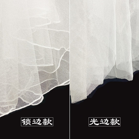 Blühender Wolkentanz, eleganter Schleier, durchscheinender Meeresboden, Samt, Blumentanz, leichter Tüll-Requisiten-Seidenschal