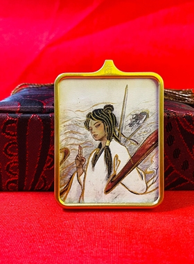 唐卡国风正品三坛海会哪吒时尚