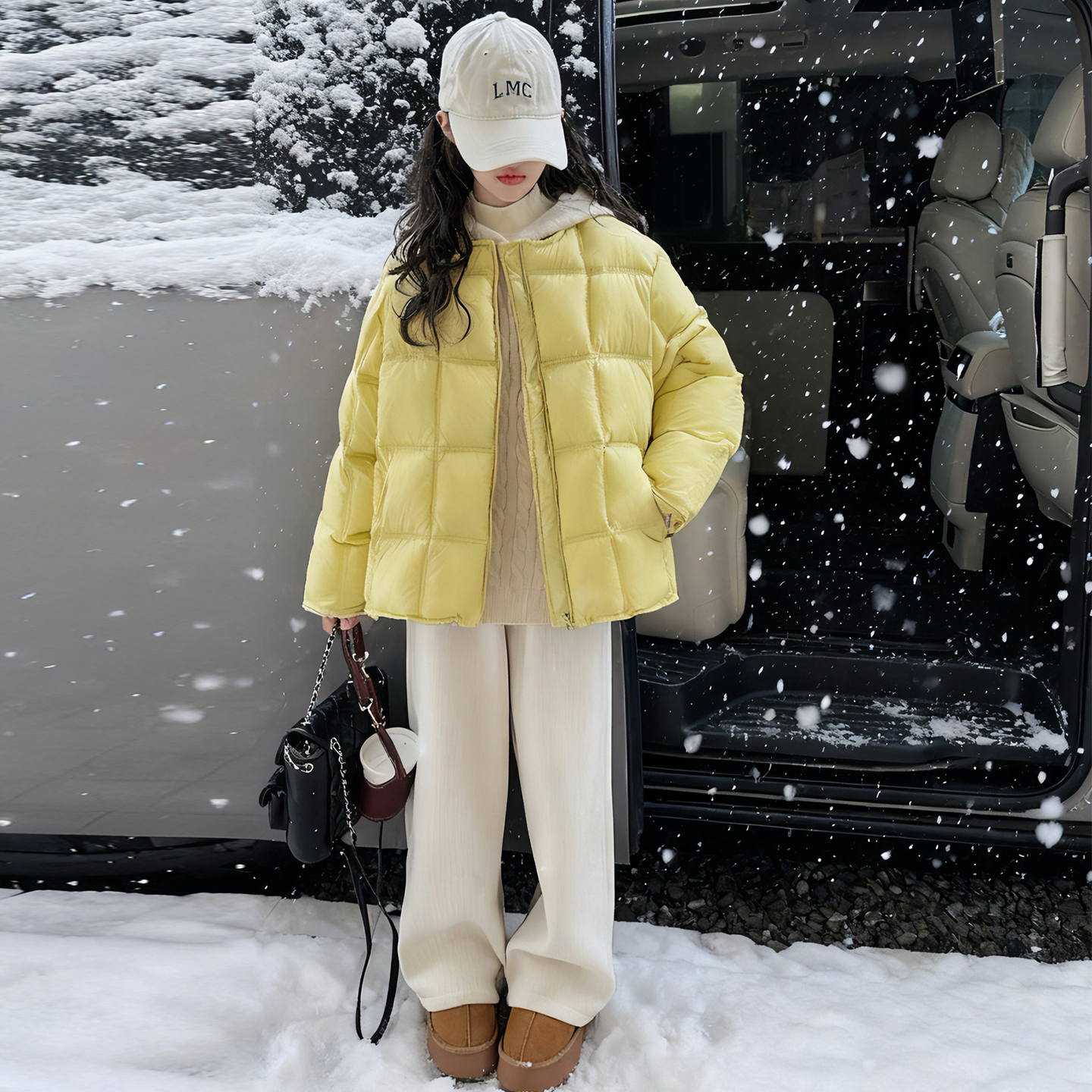 儿童羽绒棉服女童冬装新款2025流行保暖爆款面包服中大童加厚外套 - 图2