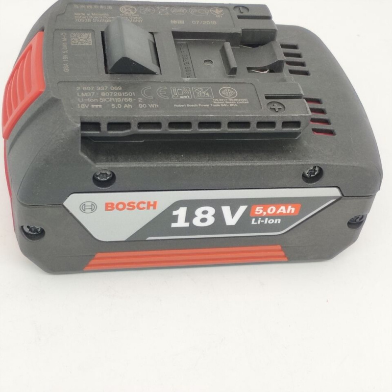 锂电池18V5.0AH适用于GBH180-LI/GDS18V-EC 300ABR/GWS18V-LI - 图0